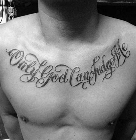 Only god can judge me tattoo design